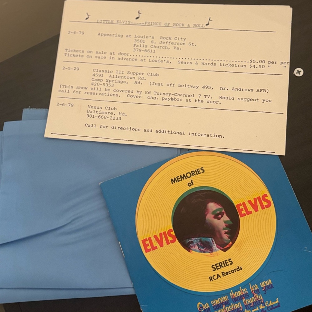Elvis Memorabilia